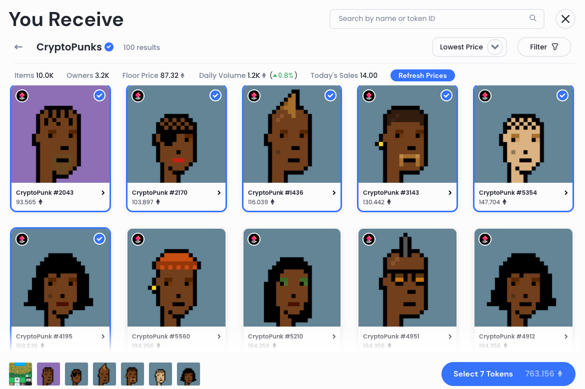 Cryptopunks NFTs