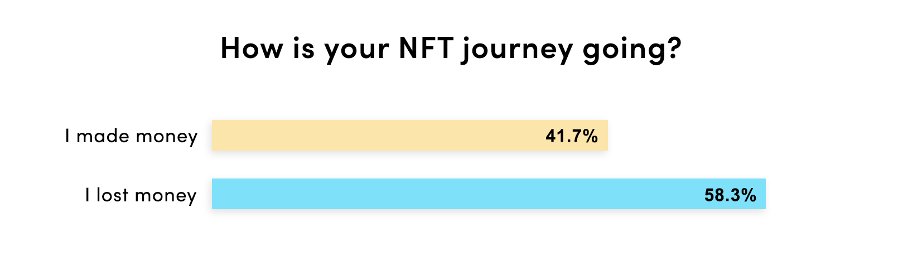 NFT journey results - DEXterlab survey