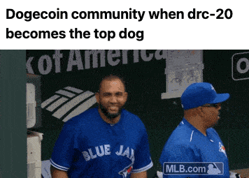Baseball player excited about DRC-20